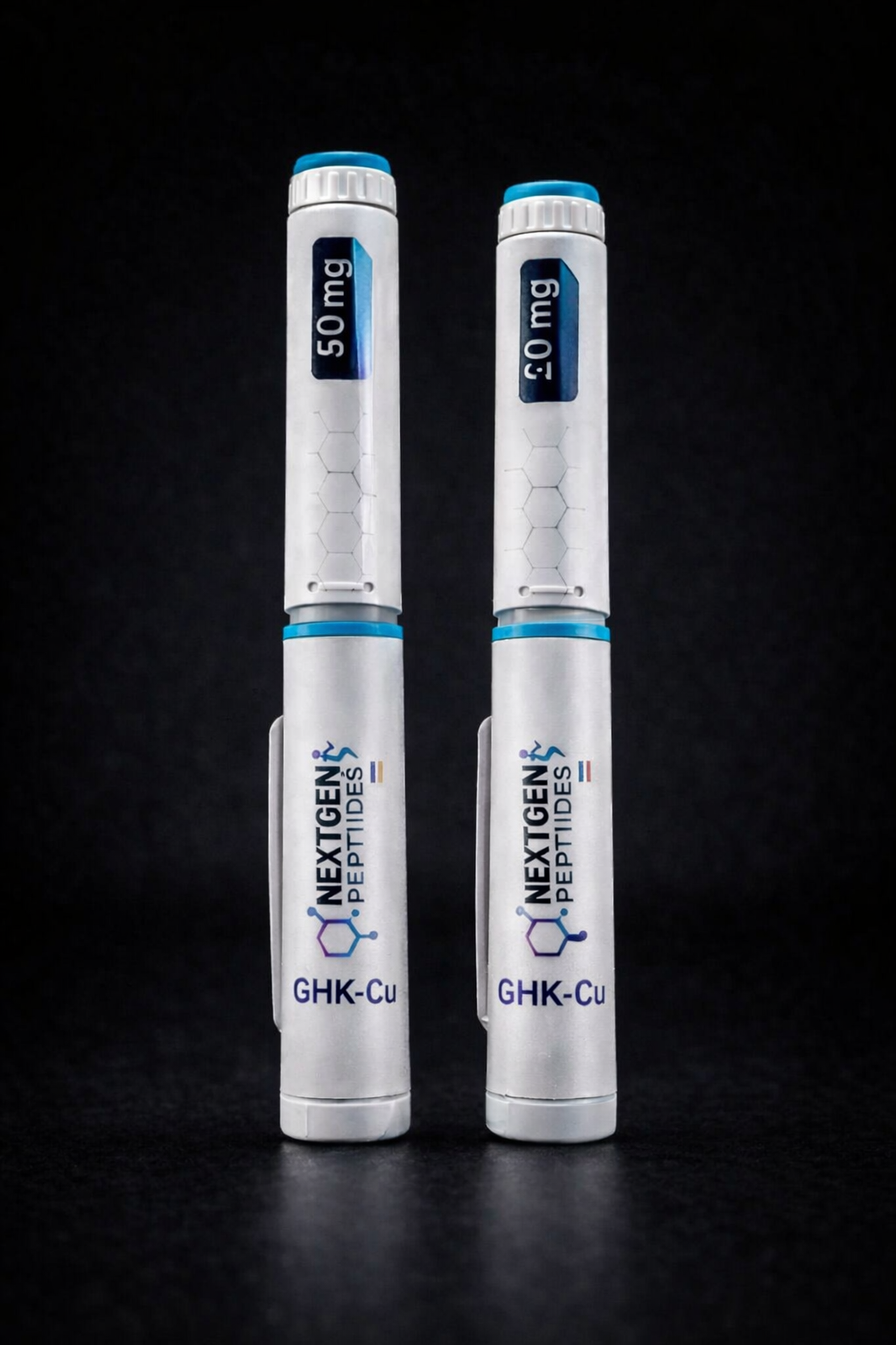 GHK-Cu injectiepen kopen in Nederland - herbruikbare doseerpen voor researchpeptiden