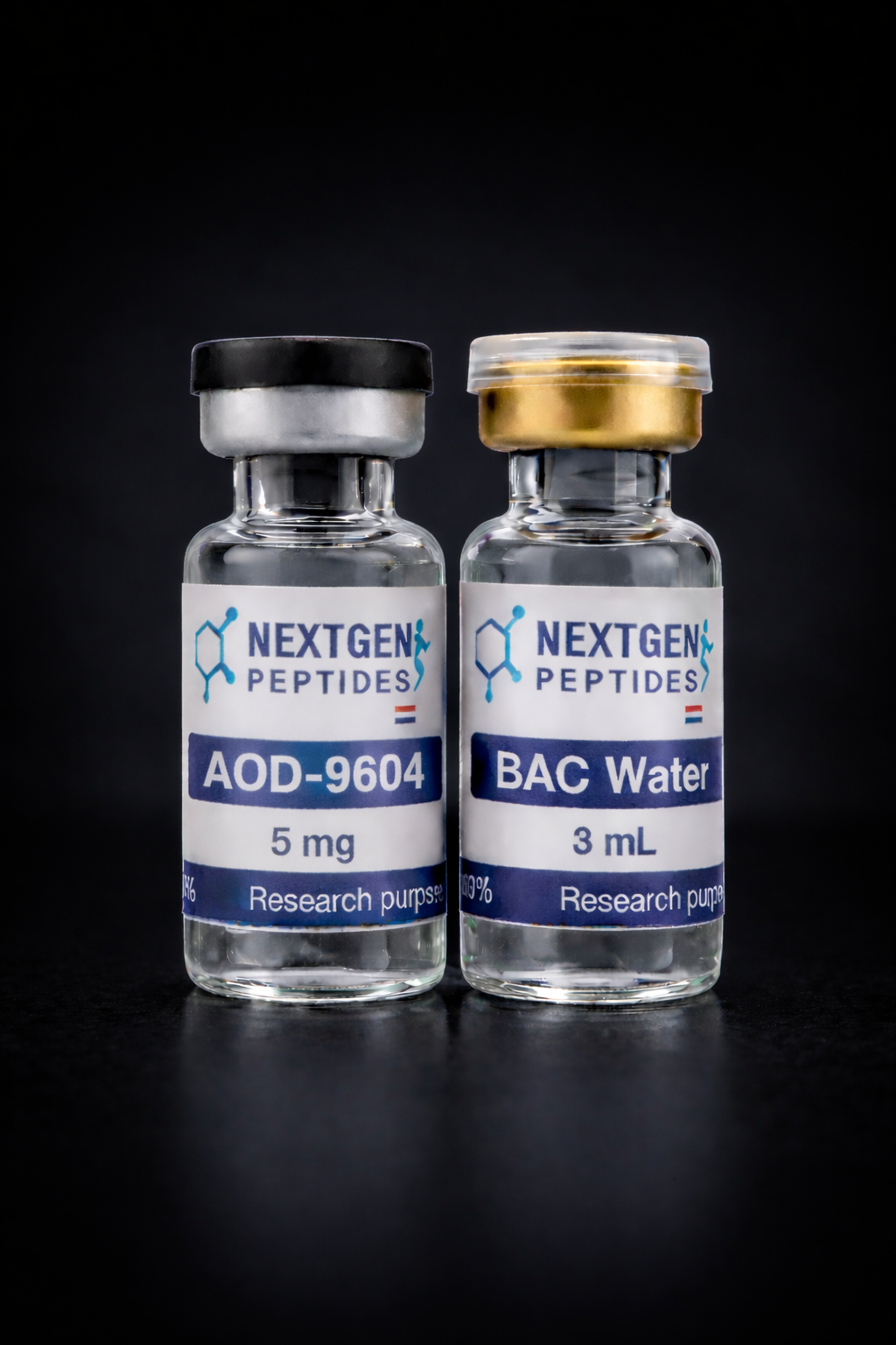 AOD9604 kopen in Nederland - lab-getest metabool researchpeptide